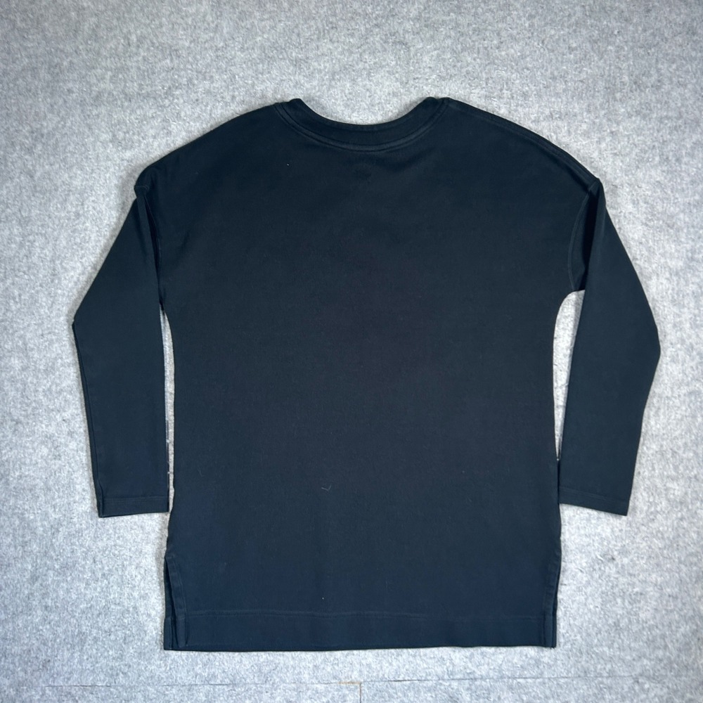 Nike Sweatshirt Women Medium Black Graphic Pullover Activewear Athleisure - Picture 13 of 16